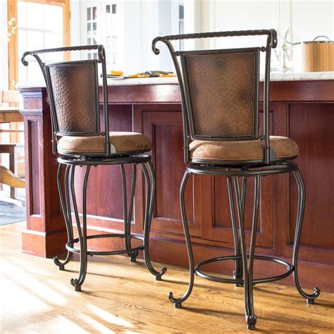 copper metal good for fabric stool|counter height chairs copper.